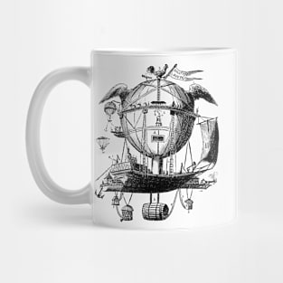 Victorian Airship Mug